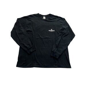 George Cox Long Sleeve Tee in Black
